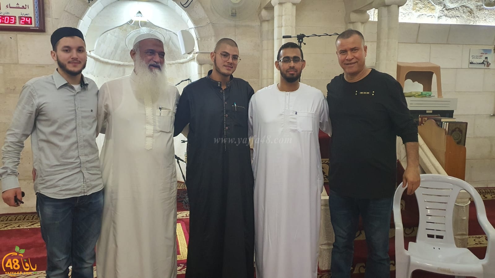 فيديو: جمع غفير من أهالي اللد في صلاة العيد بالمسجد الكبير 